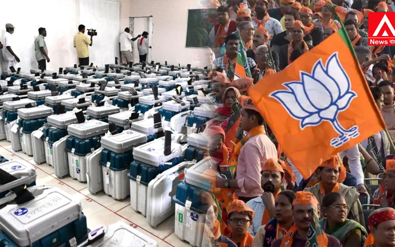 Is the plot for rigging hatched in the certain knowledge of defeat? Serious allegations raised against the Trinamool Congress regarding EVMs; BJP candidate apprehensive.