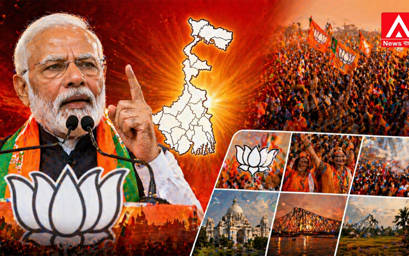 Modi Storm on the Campaign Trail