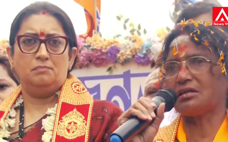 'Abhaya's' mother breaks down in tears on stage; Smriti Irani is overcome with emotion—is this the collective anguish of Bengal?