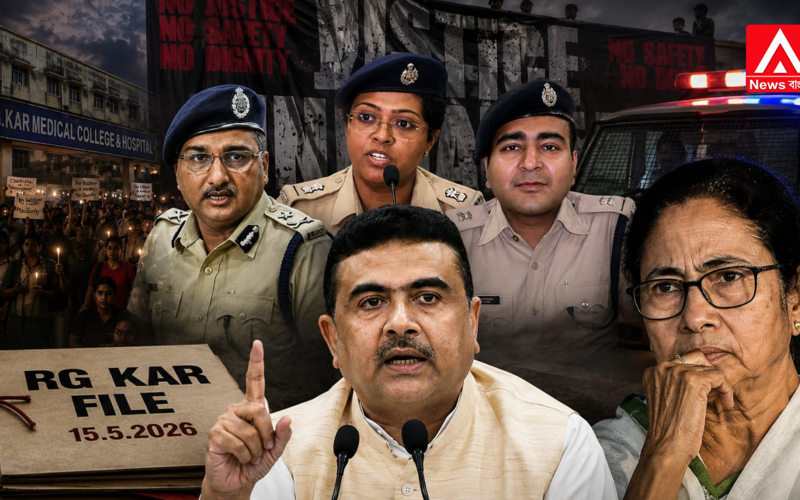 Bengal rocked once again by the RG Kar scandal! Files reopened immediately upon the formation of the BJP government; top names—including IPS officers—in the crosshairs. Is Mamata under pressure?