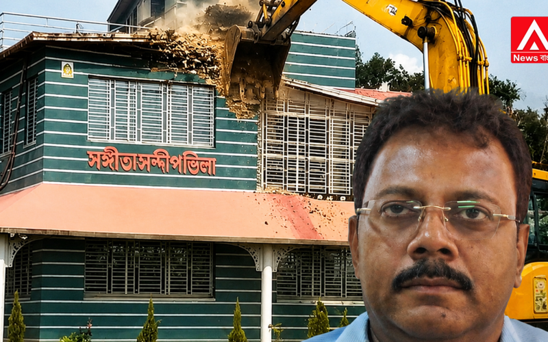 Will the bulldozer roll over Sandeep Ghosh's house next? The Kolkata Municipal Corporation sets its sights on the home of Sandeep Ghosh—the figure at the center of the R.G. Kar Hospital controversy!