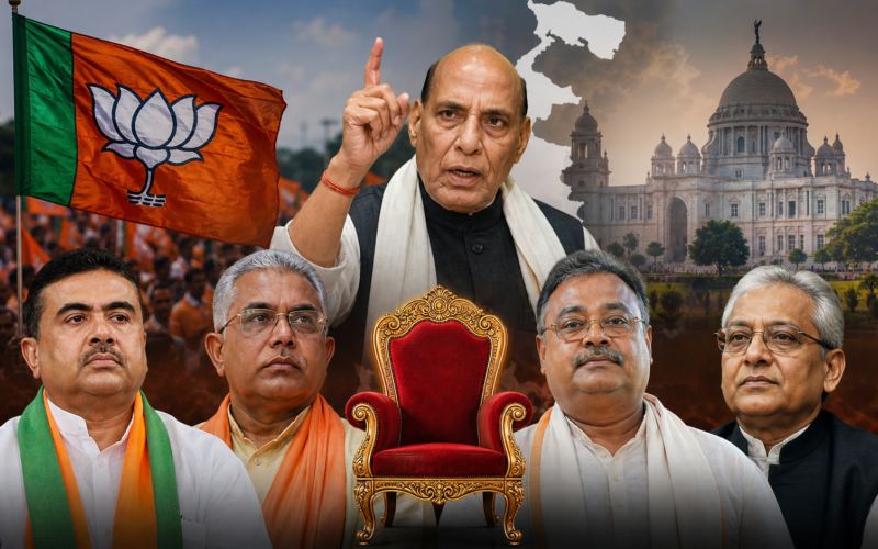 Following the collapse of Trinamool's empire of corruption, the first Chief Minister from the 'Saffron Brigade' is poised to ascend the throne of Bengal!