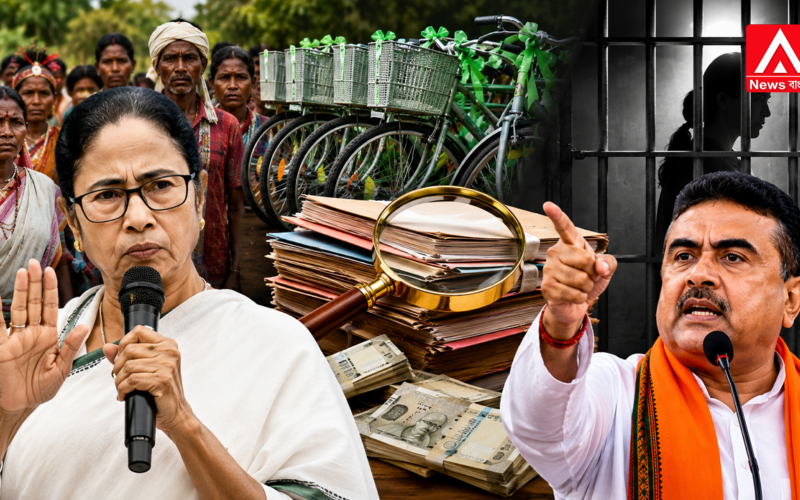Explosive Scandal: ‘Misappropriation of Crores’ in Tribal Funds! Warning of Imprisonment Issued to Mamata; State Politics Rocked by Allegations of Corruption in ‘Sabuj Sathi’ Scheme!