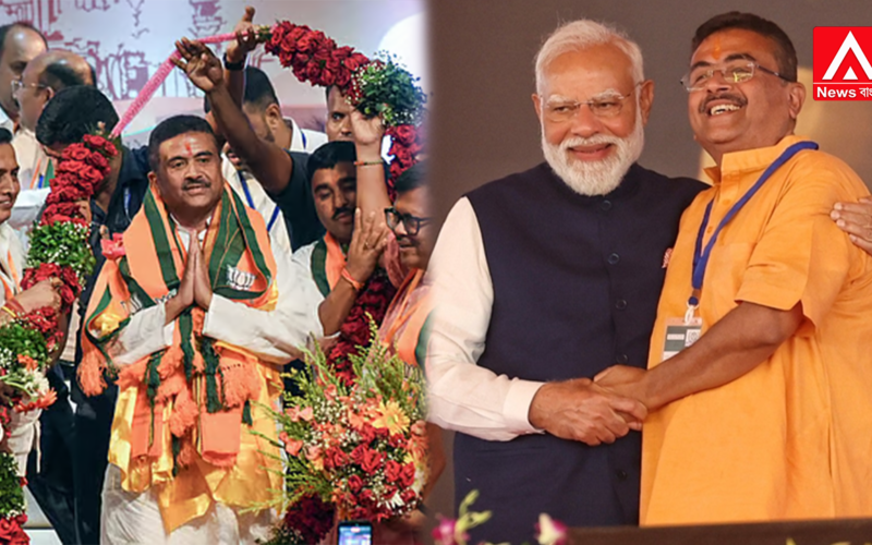 Suvendu Adhikari is currently the biggest storm in the corridors of power in Delhi.