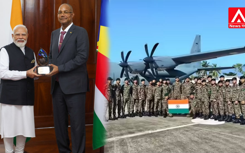 Indian Army parade on foreign soil—this time in Seychelles!