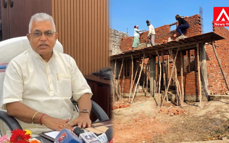 Government to Provide Permanent Houses in Villages Major Announcement by Minister Dilip Ghosh