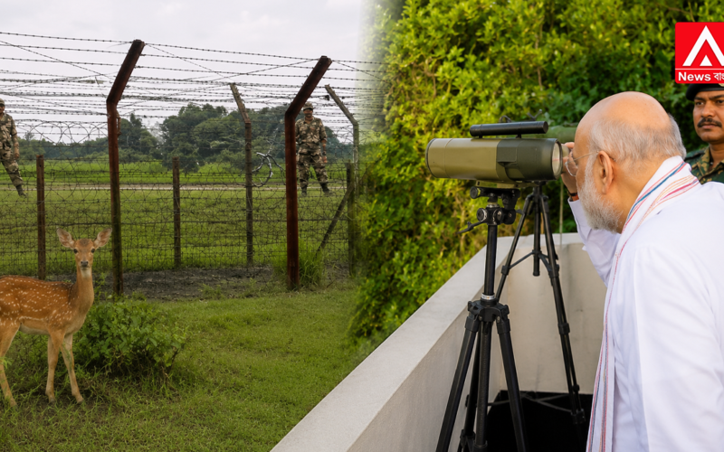 Modi government takes a major decision to curb infiltration! Under Shah's directive, a fence is being erected along the Sundarbans-Bangladesh border for the first time.