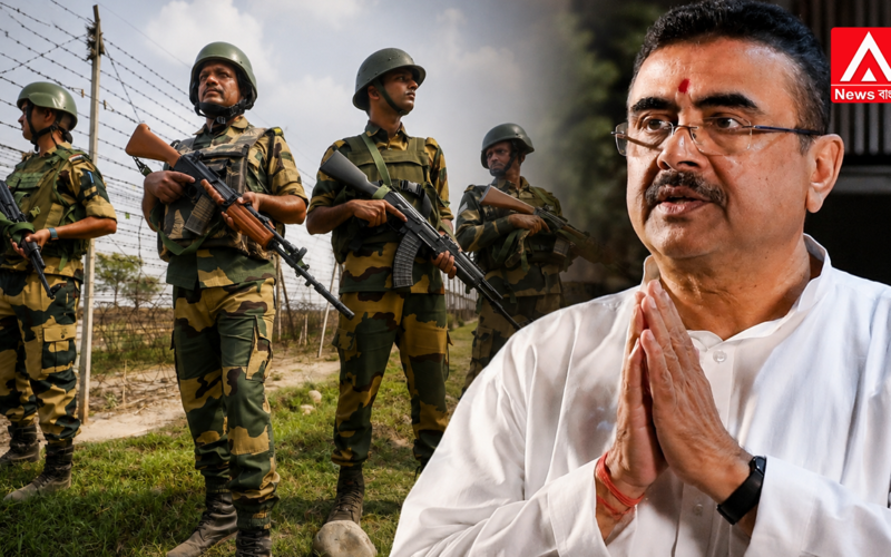 BSF holds mega meeting at the Bangladesh border; Suvendu reveals massive information amidst the developments.