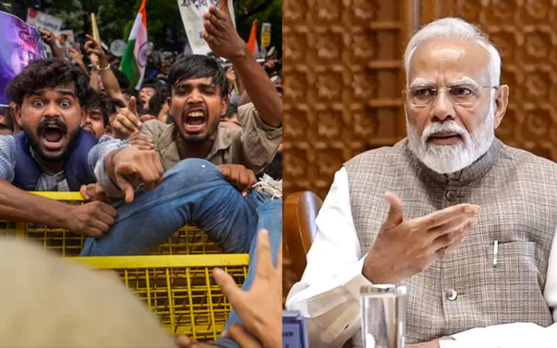 cjp protest against pm modi