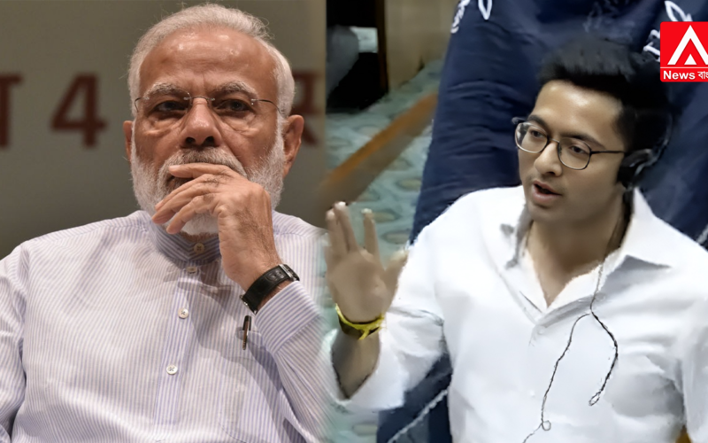 They set the fire themselves, and now they show up with a bucket of water! Abhishek tore into the Modi government in Parliament!