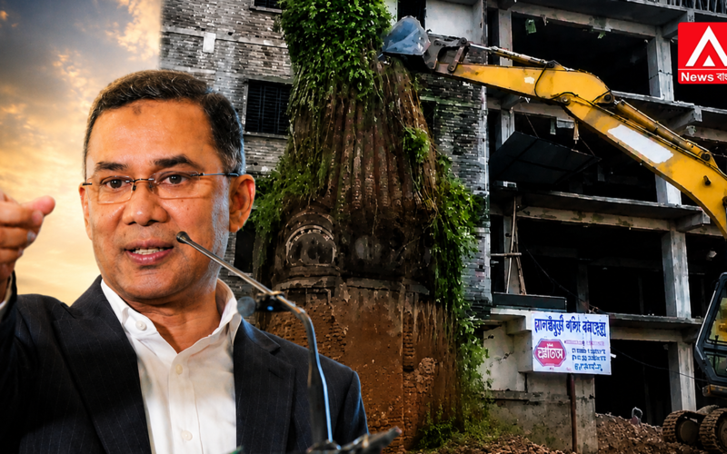 A temple was demolished in Bangladesh right after a controversy over a mosque erupted in Kolkata!