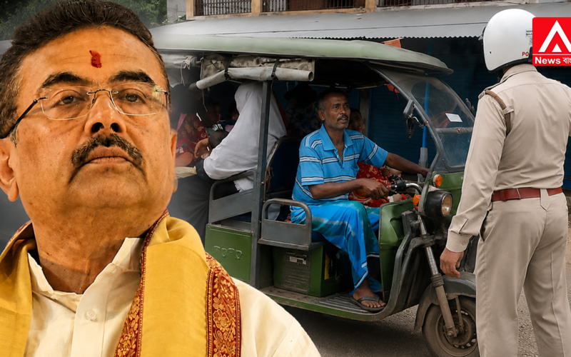 Toto and auto-rickshaws can no longer be driven while wearing a lungi or shorts; traffic police have taken to the streets to ensure decorum.