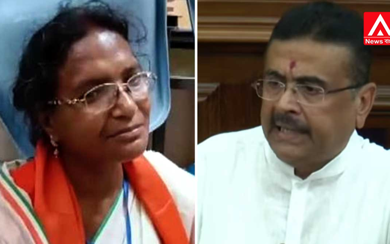Leaving her own seat in the Assembly, the Chief Minister sat beside Abhaya's mother—Suvendu Adhikari!