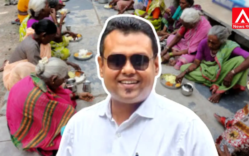 Kaustav Bagchi takes a major initiative to bring smiles to the faces of the poor during Durga Puja.
