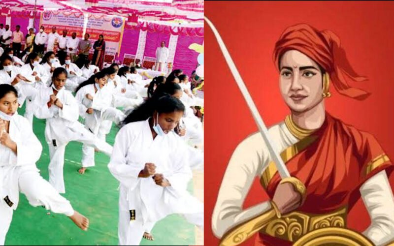 femal-self-defence-class in school