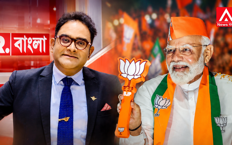 Mayukh-Ranjan Ghosh is leaving Republic Bangla to become a BJP candidate!