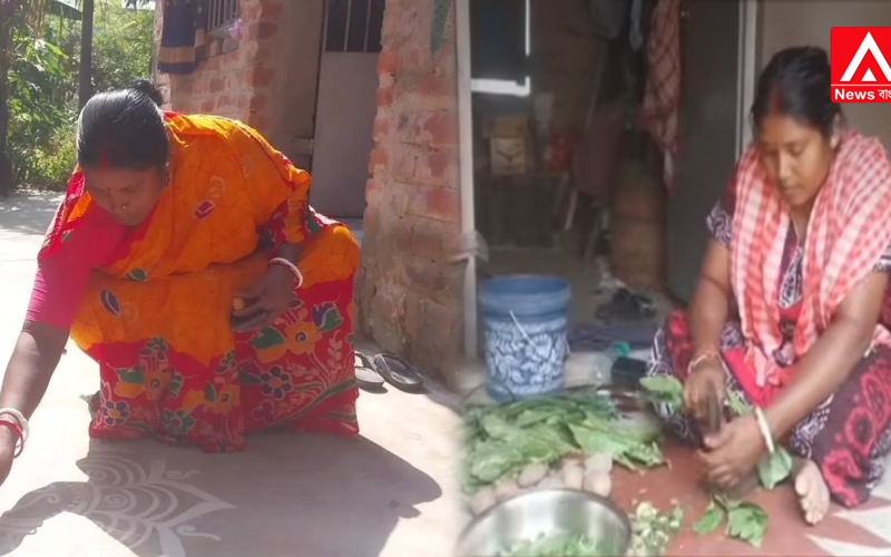 State minister Kalita Majhi is immersed in the Kojagari Lakshmi Puja at her own ancestral home!